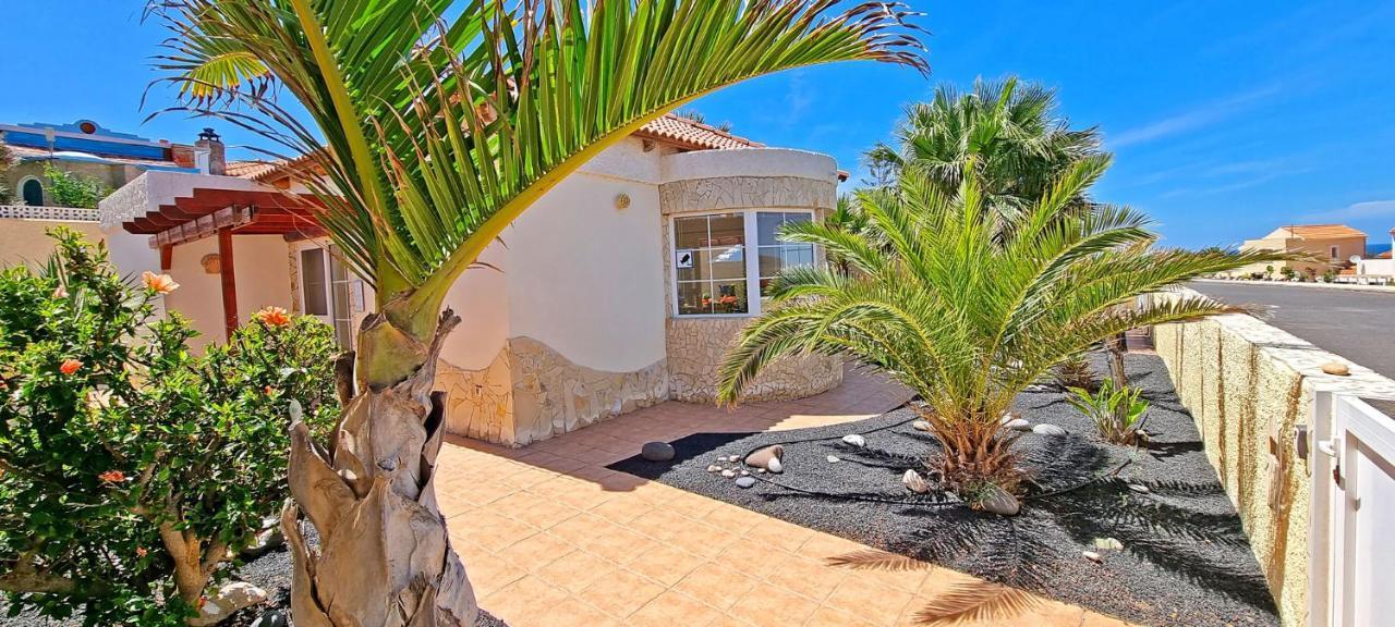 Ferienhaus Casa Oasis - La Pared - Garten - Meerblick Bagian luar foto